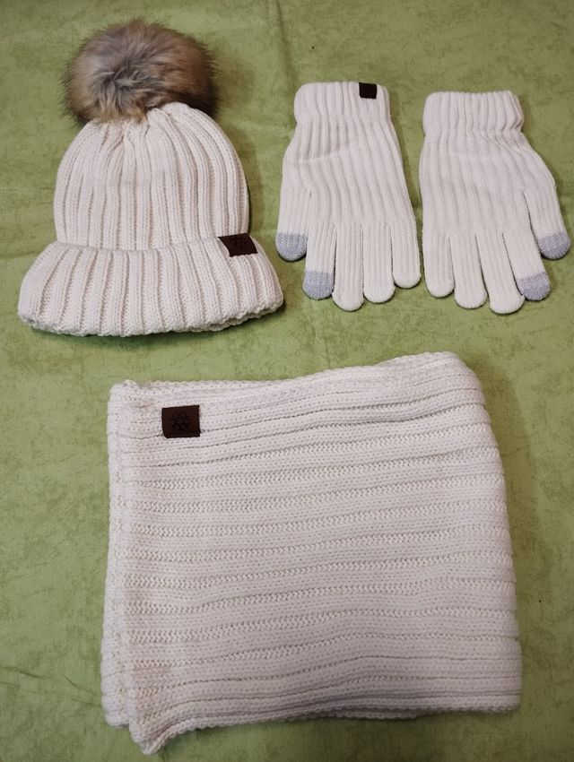 Conjunto gorro invierno