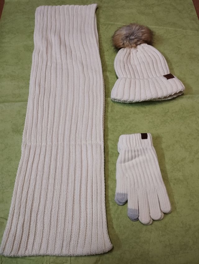 Conjunto gorro invierno