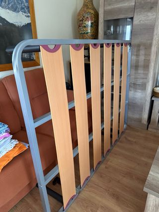 Colchon y  somier lamas anchas y fuertes