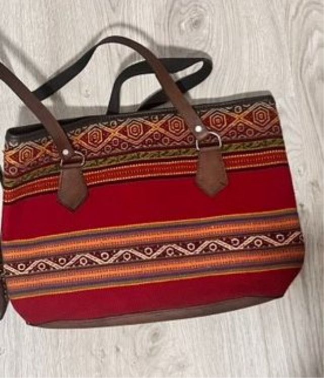 Bolso de aguayo boliviano