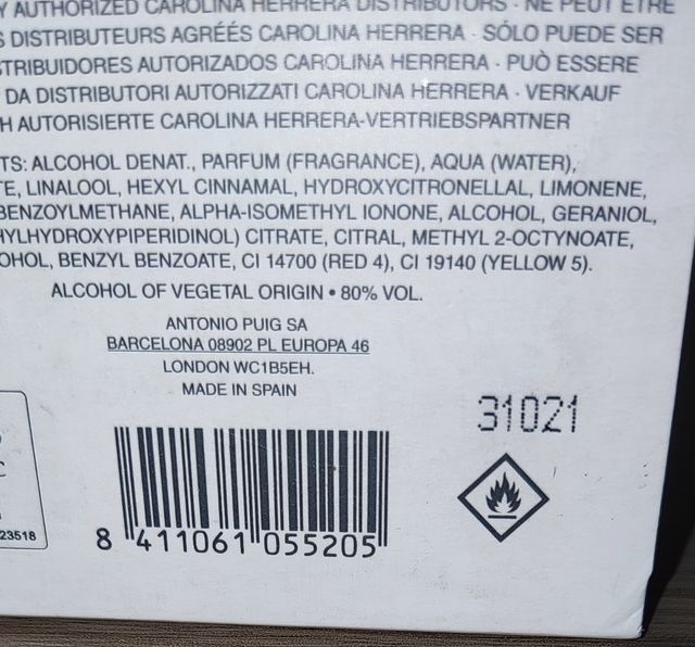 CH Pasión mujer de Carolina Herrera 100 ml