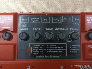 Procesador de guitarra Toneworks Korg G1