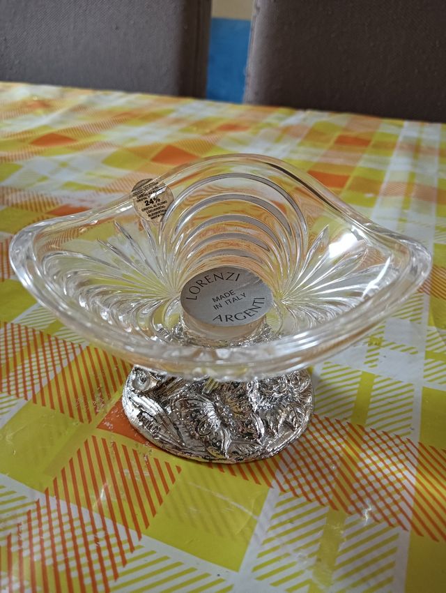 Ciotola svuota tasche argento