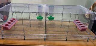 Jaula para codornices desmntable