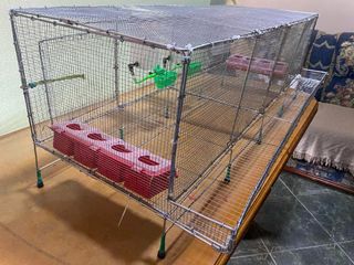 Jaula para codornices desmntable