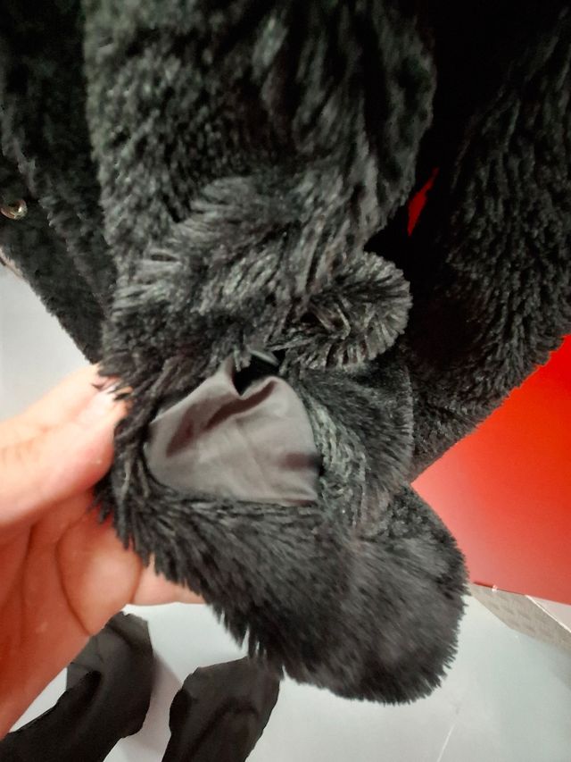 Abrigo de pelo suave Pimkie XL