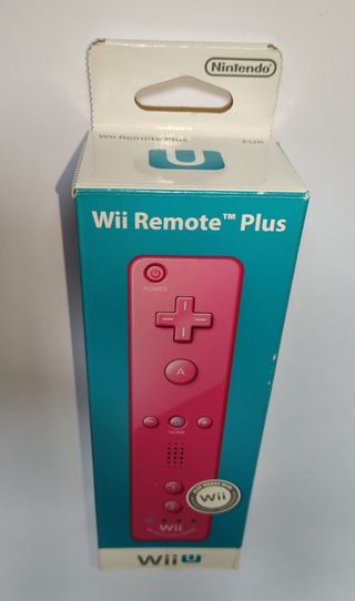 Wiimote rosa con motion plus - Originale