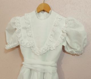 Vestido comunión blanco