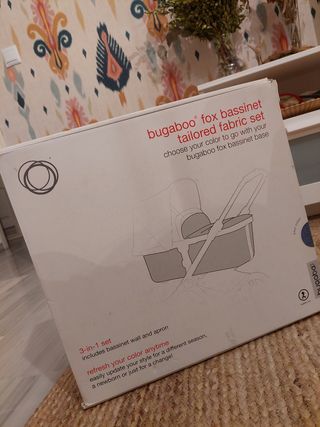 Capazo Completo Bugaboo Fox Azul Melange