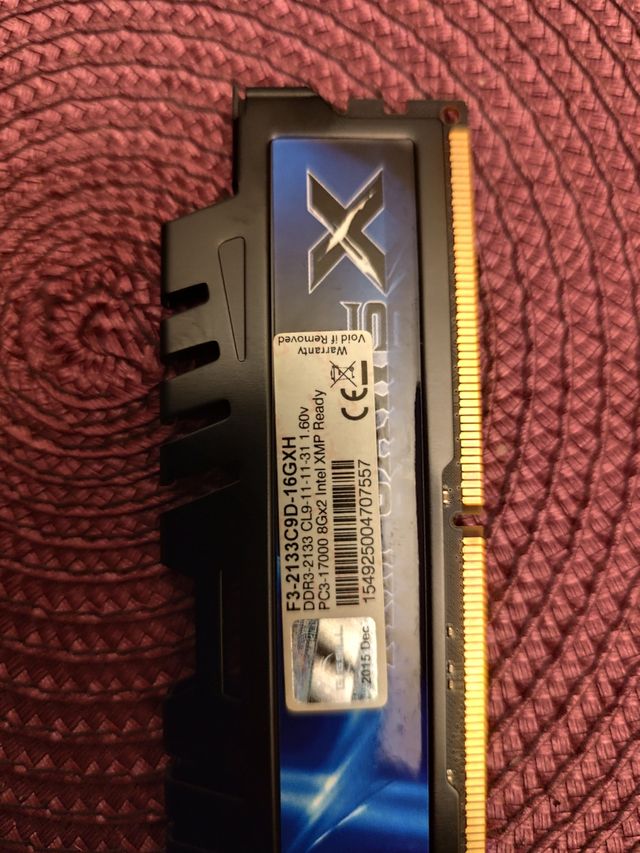 G.SKILL-KIT  Ripjaws X DDR3,  16GB 8GB X2