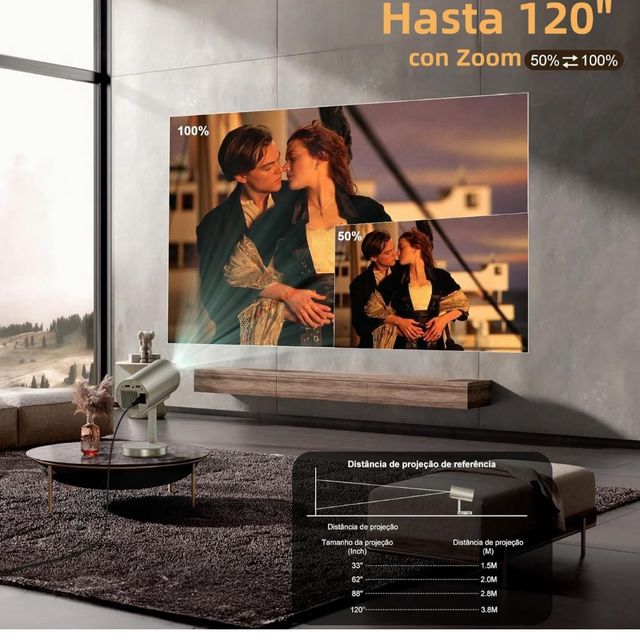 Proyector portátil mini 4K NUEVO