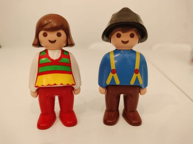 Muñecos playmobil 1, 2, 3