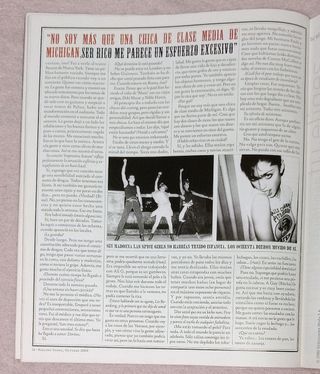 Revista Rolling Stone Madonna 2000