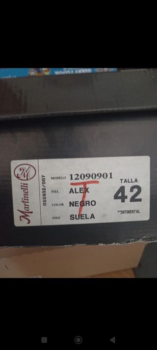 Zapatos italianos de PIEL - Martinelli