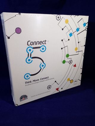 Gioco da tavolo Connect 5 multilingue
