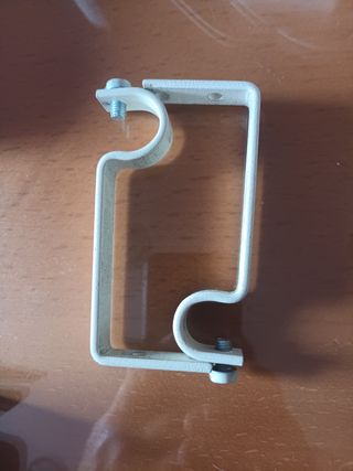 Lote soportes cortinas y barra cortina