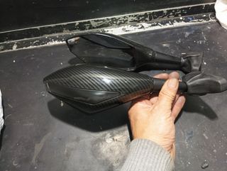 Espejos de moto, escúter, carretera