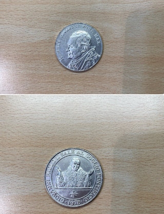 Medaglia Giovanni Paolo 1978