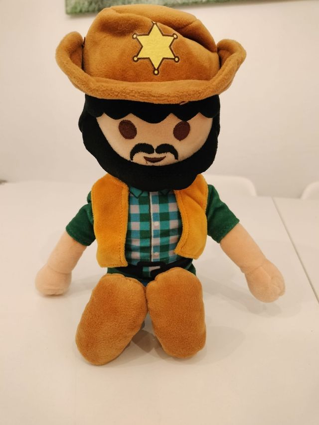 Vaquero peluche playmobil