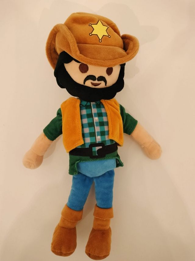 Vaquero peluche playmobil