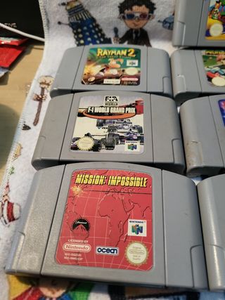 LOTE NINTENDO 64 JUEGOS