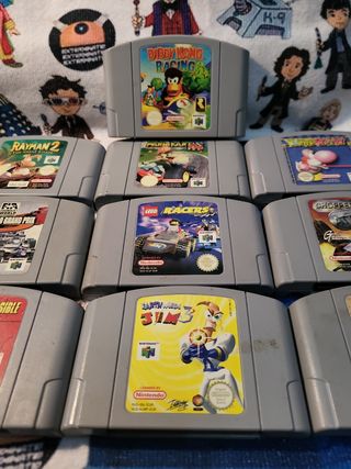 LOTE NINTENDO 64 JUEGOS