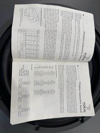 Focal Polyglass 33V1 subwoofer