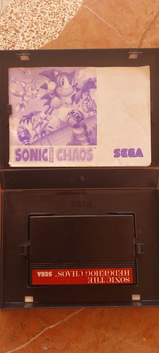 Juego Sonic para Master simtem