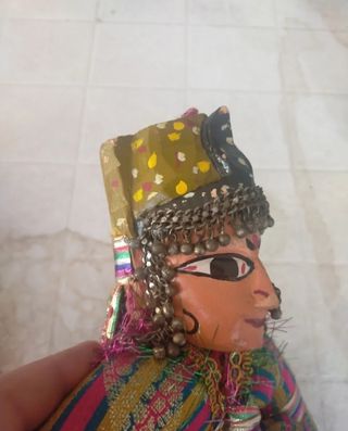 Antiguas marionetas de la India 