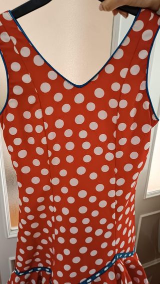 Traje de flamenca niña Micaela Villa