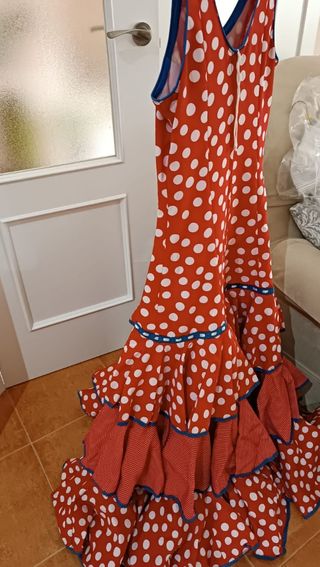Traje de flamenca niña Micaela Villa
