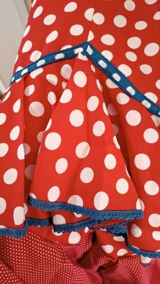 Traje de flamenca niña Micaela Villa