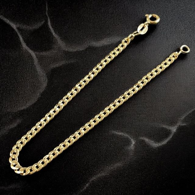 Pulsera Barbado Especial 4.00 mm Oro 18 Kilates