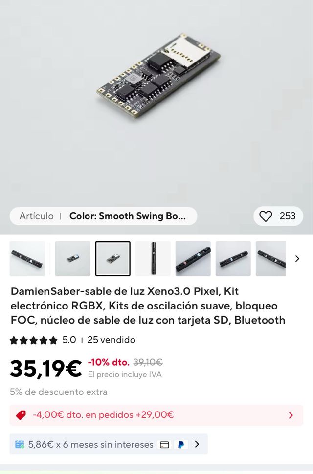 Spada laser Xeno3.0 Pixel