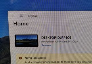HP Pavillion All in One 24”