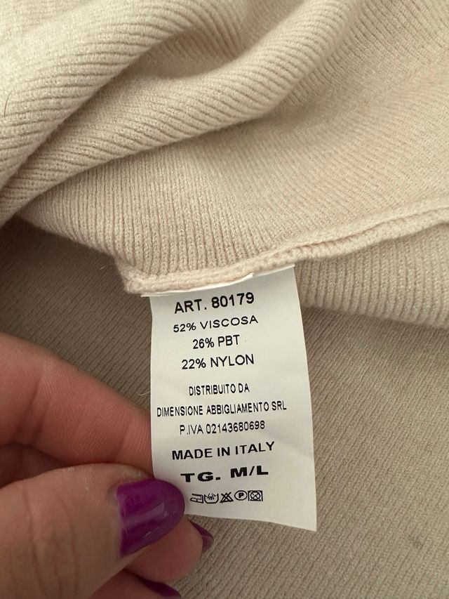 gonna color burro calda