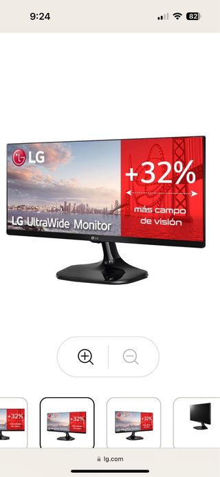 Monitor LG ultrawide