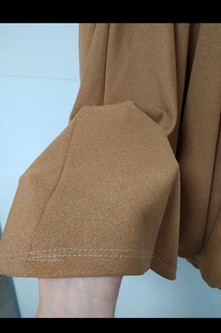 Vestido fiesta marrón nuevo