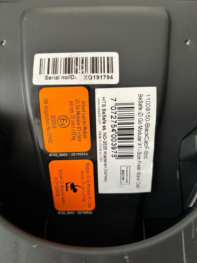 Silla coche Besafe iZi Go Modular X1 