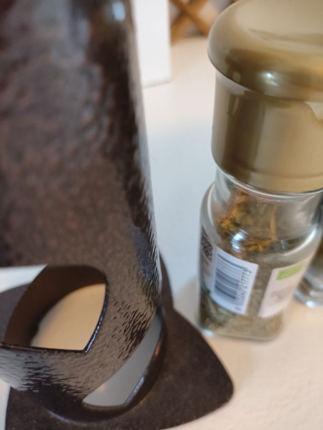 Porta spezie metallo acciaio