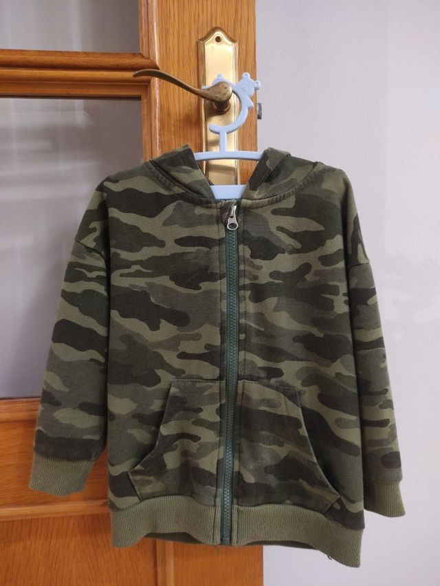 Sudadera infantil cremallera