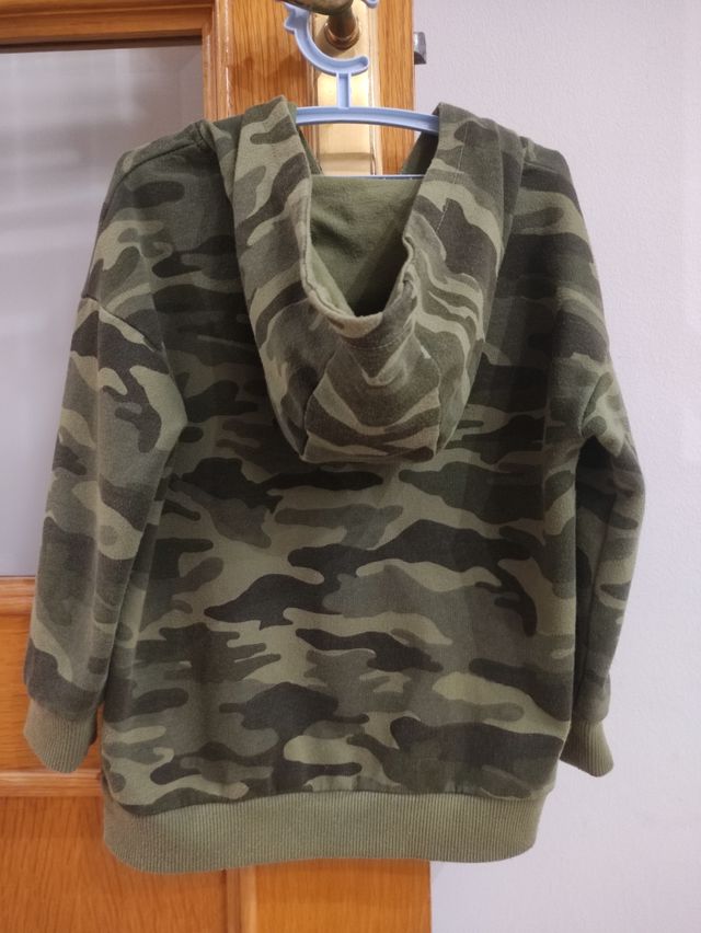 Sudadera infantil cremallera