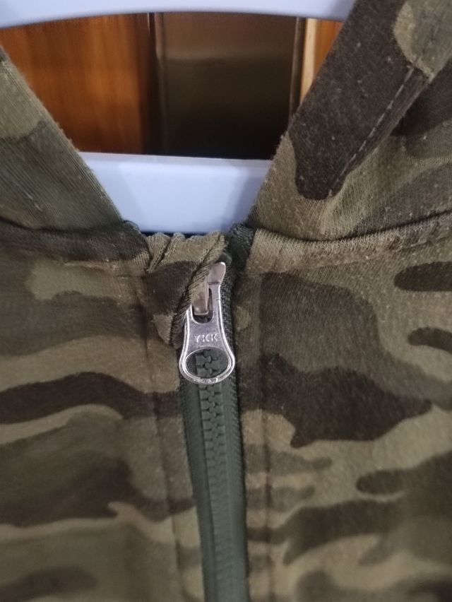 Sudadera infantil cremallera