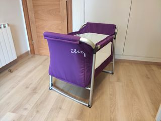 Mini cuna bebe rosa