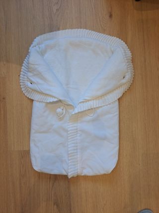 Saco capazo paseo blanco