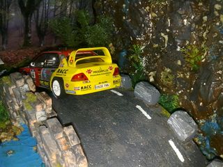 Mitsubishi Lancer evo VIII scalextric