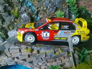 Mitsubishi Lancer evo VIII scalextric