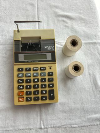 Calculadora Vintage Casio SR5