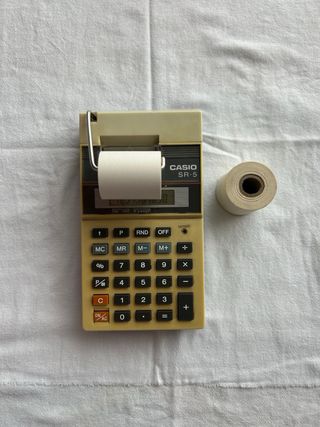 Calculadora Vintage Casio SR5