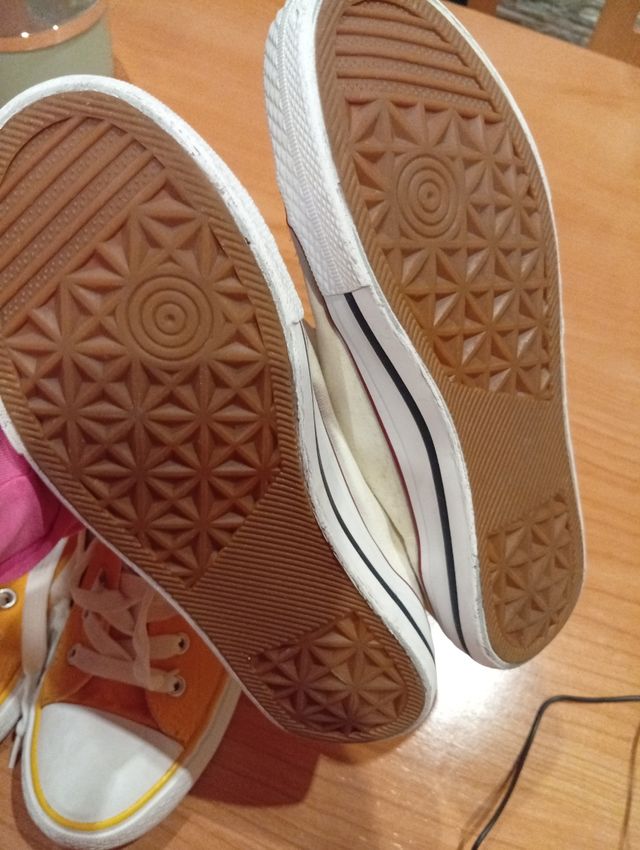 Lote zapatillas de lona